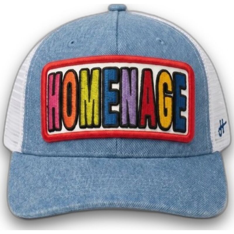 petten-gebogen-blauw-snapback-the-trucker-denim-childhood-fun-the-van-homenage petten-gebogen-blauw-snapback-the-trucker-denim-childhood-fun-the-van-homenage