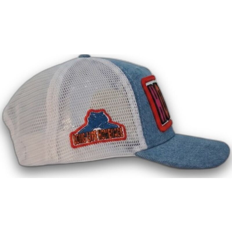 petten-gebogen-blauw-snapback-the-trucker-denim-childhood-fun-the-van-homenage petten-gebogen-blauw-snapback-the-trucker-denim-childhood-fun-the-van-homenage