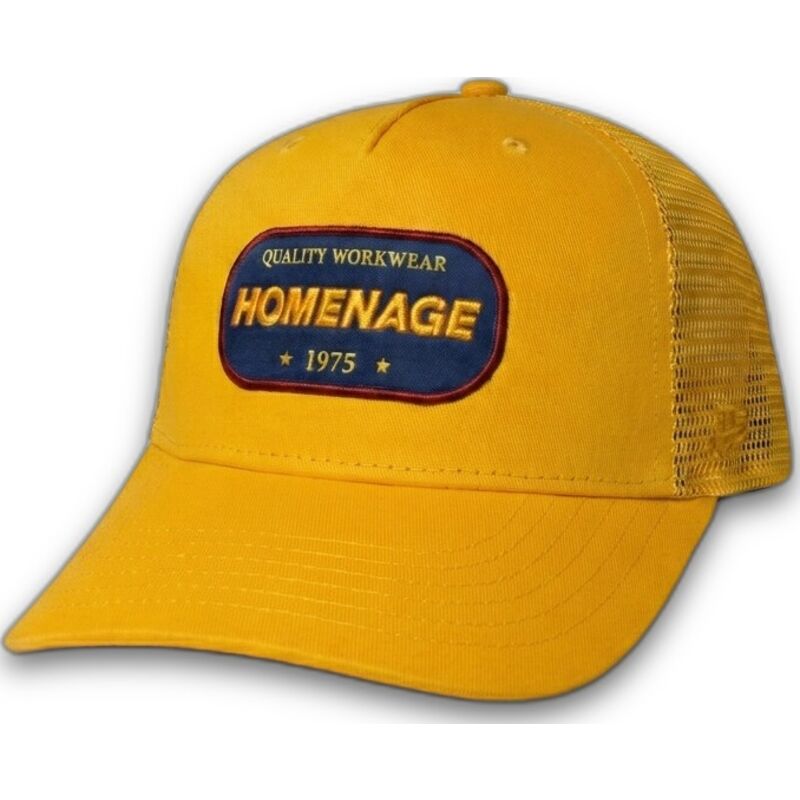 petten-gebogen-geel-snapback-the-trucker-work-1975-workwear-the-van-homenage petten-gebogen-geel-snapback-the-trucker-work-1975-workwear-the-van-homenage
