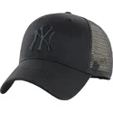 petten-gebogen-zwart-snapback-van-new-york-yankees-mlb-van-47-brand