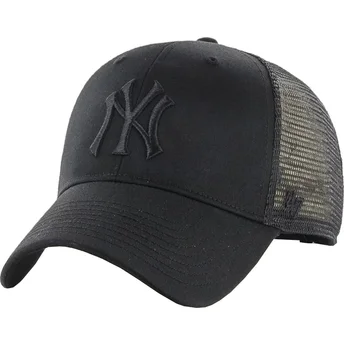 Petten gebogen zwart snapback van New York Yankees MLB van 47 Brand