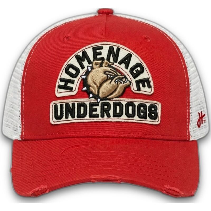 petten-gebogen-rood-snapback-the-trucker-underdogs-the-van-homenage