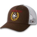 petten-gebogen-bruin-snapback-the-trucker-jet-military-surplus-the-van-homenage