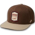 petten-plat-bruin-snapback-squadron-military-surplus-the-retro-van-homenage