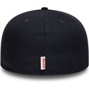 petten-plat-marineblauw-fitted-59fifty-oval-patch-van-new-era