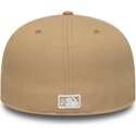 petten-plat-bruin-fitted-59fifty-league-essential-van-new-york-yankees-mlb-van-new-era