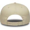 petten-plat-beige-snapback-9fifty-league-essential-van-new-york-yankees-mlb-van-new-era
