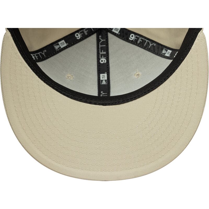 petten-plat-beige-snapback-9fifty-league-essential-van-new-york-yankees-mlb-van-new-era