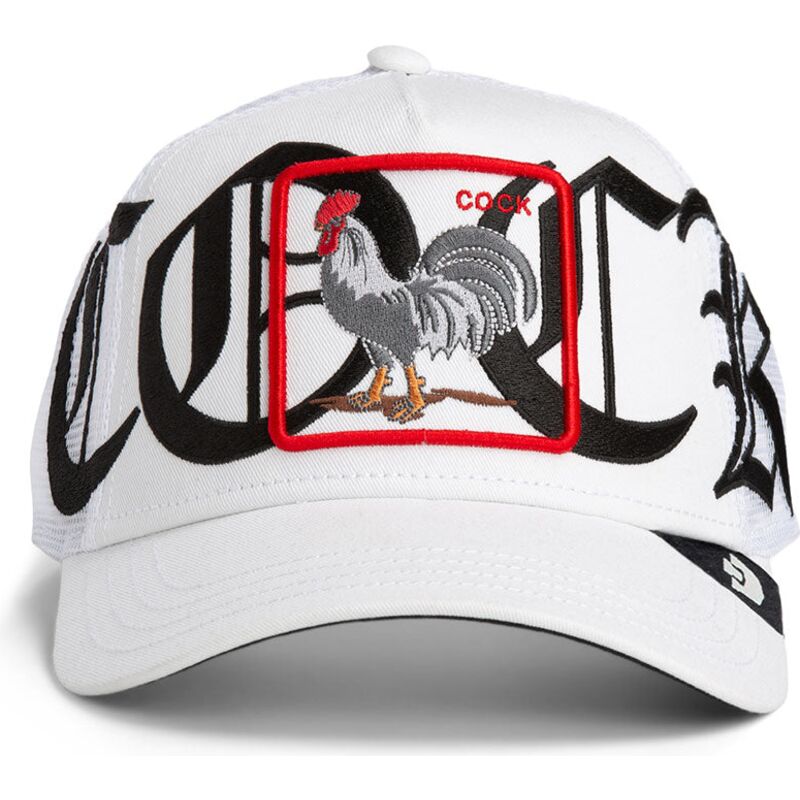 petten-gebogen-wit-snapback-old-english-cock-the-farm-van-goorin-bros