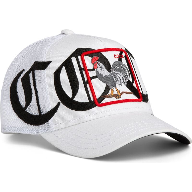 petten-gebogen-wit-snapback-old-english-cock-the-farm-van-goorin-bros