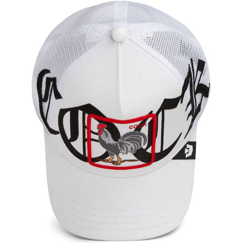 petten-gebogen-wit-snapback-old-english-cock-the-farm-van-goorin-bros