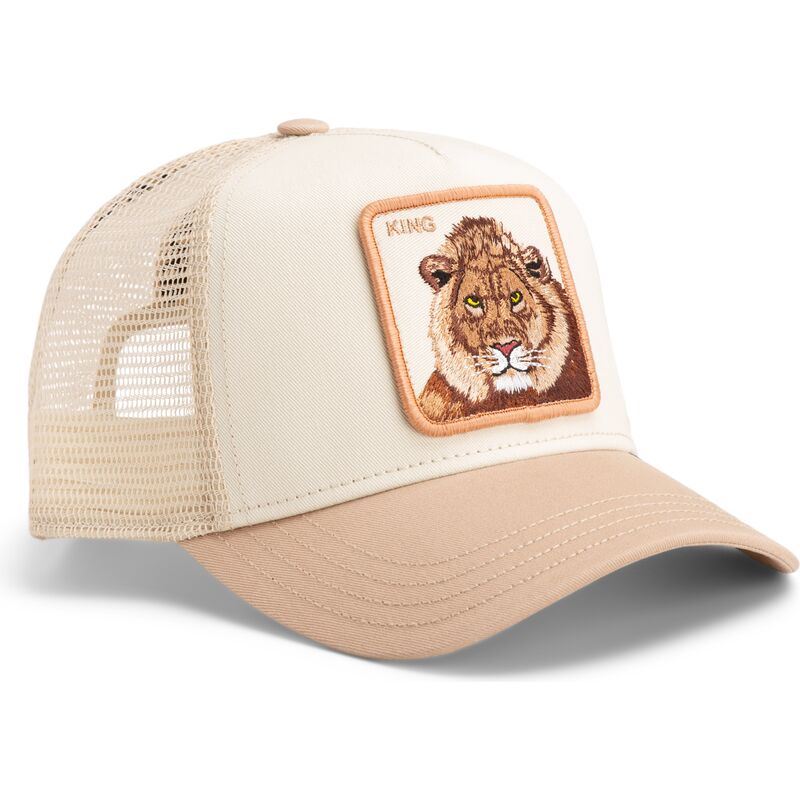 petten-gebogen-beige-snapback-blur-king-the-farm-van-goorin-bros petten-gebogen-beige-snapback-blur-king-the-farm-van-goorin-bros