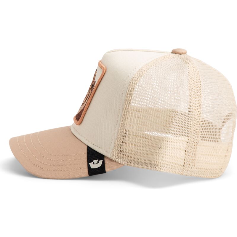 petten-gebogen-beige-snapback-blur-king-the-farm-van-goorin-bros petten-gebogen-beige-snapback-blur-king-the-farm-van-goorin-bros