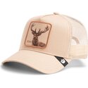 petten-gebogen-beige-snapback-blur-stag-the-farm-van-goorin-bros