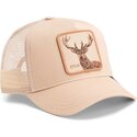 petten-gebogen-beige-snapback-blur-stag-the-farm-van-goorin-bros