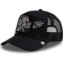 petten-gebogen-zwart-snapback-wings-legend-the-farm-van-goorin-bros