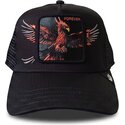 petten-gebogen-zwart-snapback-wings-forever-the-farm-van-goorin-bros
