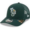 petten-gebogen-groen-snapback-9seventy-stretch-snap-evergreen-van-oakland-athletics-mlb-van-new-era