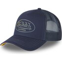 petten-gebogen-marineblauw-snapback-log18-van-von-dutch