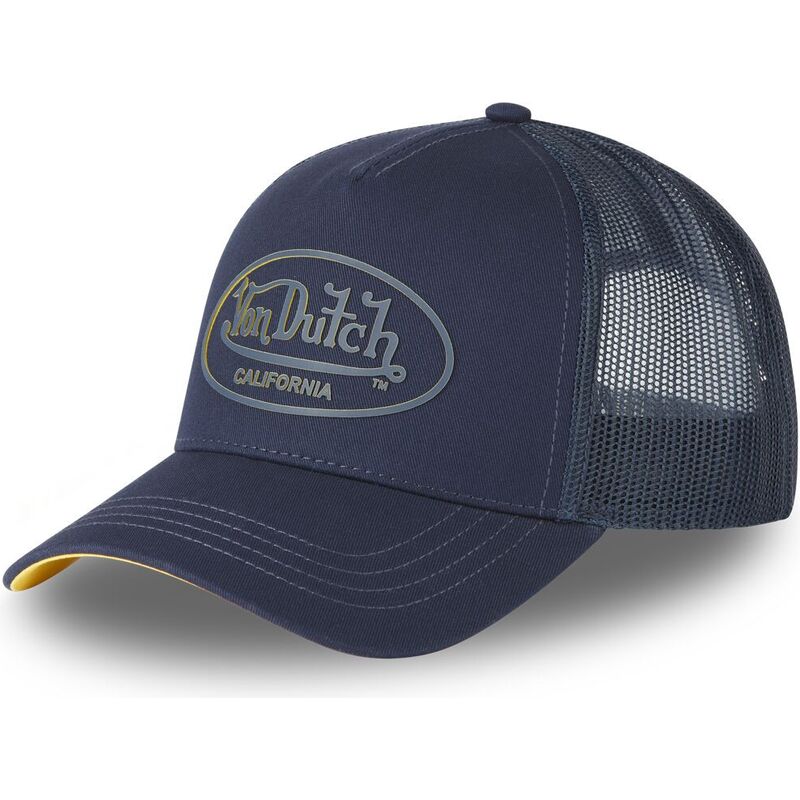 petten-gebogen-marineblauw-snapback-log18-van-von-dutch