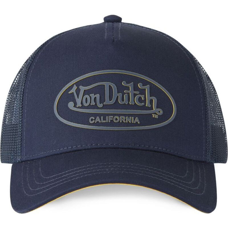petten-gebogen-marineblauw-snapback-log18-van-von-dutch