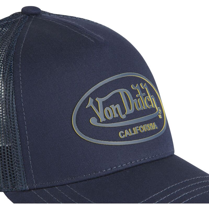 petten-gebogen-marineblauw-snapback-log18-van-von-dutch