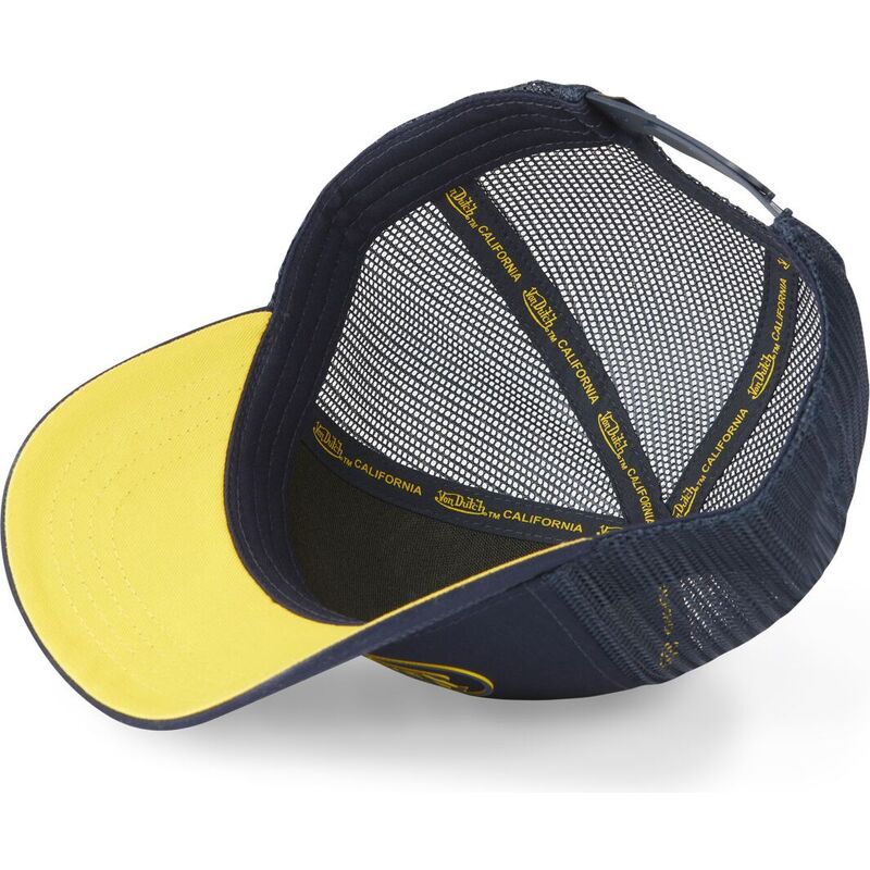 petten-gebogen-marineblauw-snapback-log18-van-von-dutch