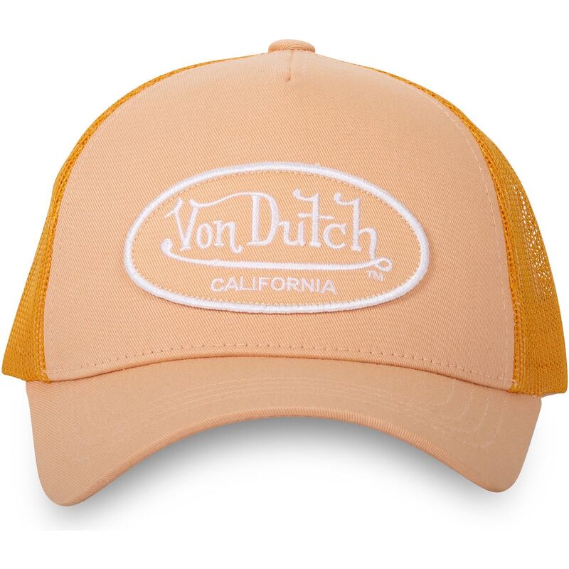 petten-gebogen-oranje-snapback-voor-kinderen-lof-b6c-van-von-dutch