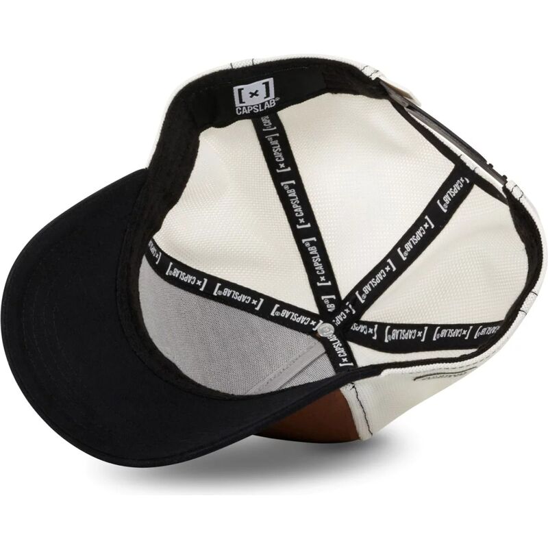 petten-gebogen-bruin-snapback-art-gringa-mona-lisa-beroemdheden-van-capslab