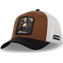 petten-gebogen-bruin-snapback-art-gringa-mona-lisa-beroemdheden-van-capslab