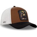 petten-gebogen-bruin-snapback-art-gringa-mona-lisa-beroemdheden-van-capslab
