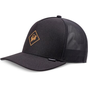 Petten gebogen zwart snapback HFT FineFine van Djinns