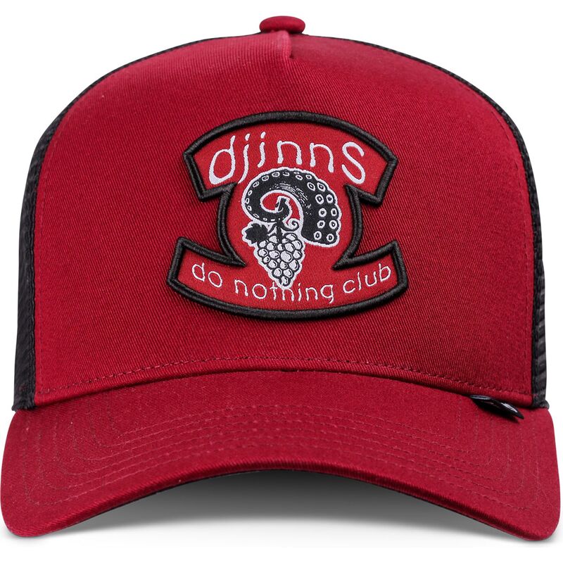 petten-gebogen-rood-snapback-hft-octogrape-van-djinns
