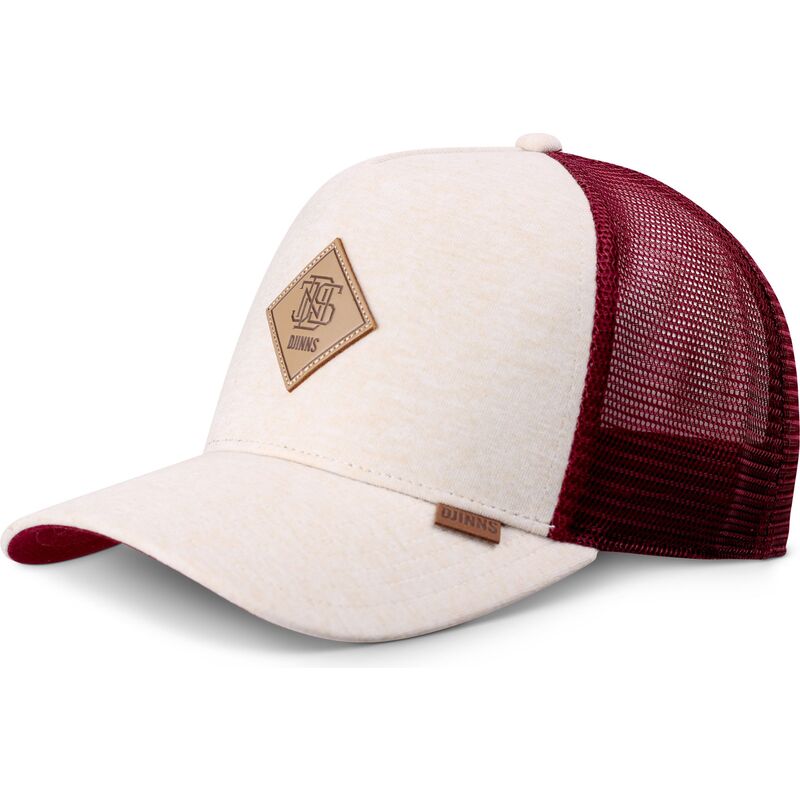 petten-gebogen-beige-snapback-hft-colourmelange-van-djinns petten-gebogen-beige-snapback-hft-colourmelange-van-djinns