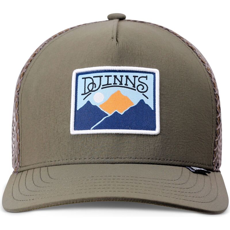 petten-gebogen-groen-snapback-hft-bignet-mountain-van-djinns