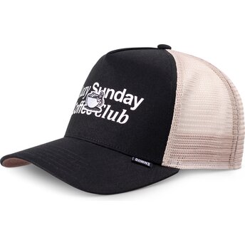 Petten gebogen zwart snapback HFT Guy in a Cup van Djinns