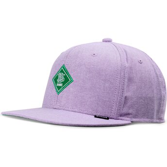 Petten plat paars snapback OxfordContra van Djinns