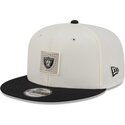 petten-plat-beige-snapback-9fifty-training-pack-2026-van-las-vegas-raiders-nfl-van-new-era