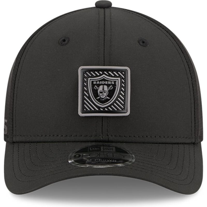 petten-gebogen-zwart-snapback-9forty-m-crown-training-pack-2026-van-las-vegas-raiders-nfl-van-new-era