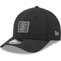 petten-gebogen-zwart-snapback-9forty-m-crown-training-pack-2026-van-las-vegas-raiders-nfl-van-new-era