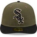 petten-gebogen-groen-fitted-59fifty-pre-curved-american-herringbone-van-chicago-white-sox-mlb-van-new-era