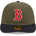 petten-gebogen-groen-fitted-59fifty-pre-curved-american-herringbone-van-boston-red-sox-mlb-van-new-era