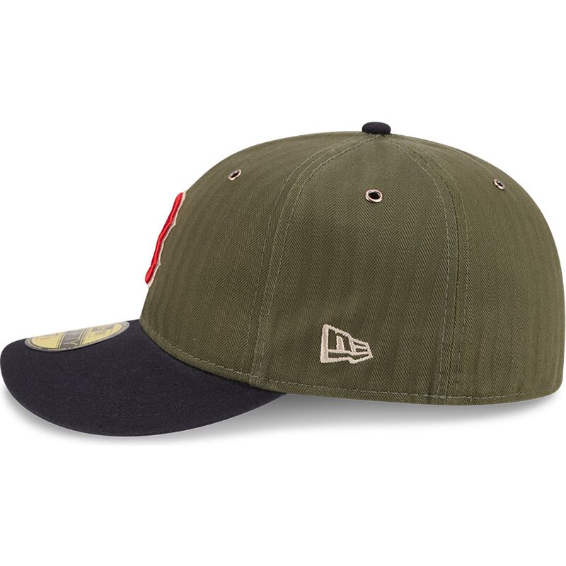petten-gebogen-groen-fitted-59fifty-pre-curved-american-herringbone-van-boston-red-sox-mlb-van-new-era