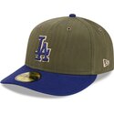 petten-gebogen-groen-fitted-59fifty-pre-curved-american-herringbone-van-los-angeles-dodgers-mlb-van-new-era