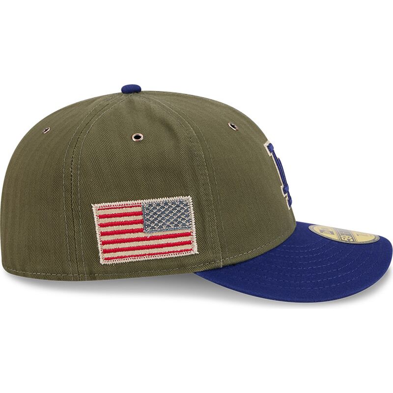 petten-gebogen-groen-fitted-59fifty-pre-curved-american-herringbone-van-los-angeles-dodgers-mlb-van-new-era