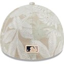 petten-gebogen-beige-fitted-59forty-a-frame-leafy-palm-van-new-york-yankees-mlb-van-new-era