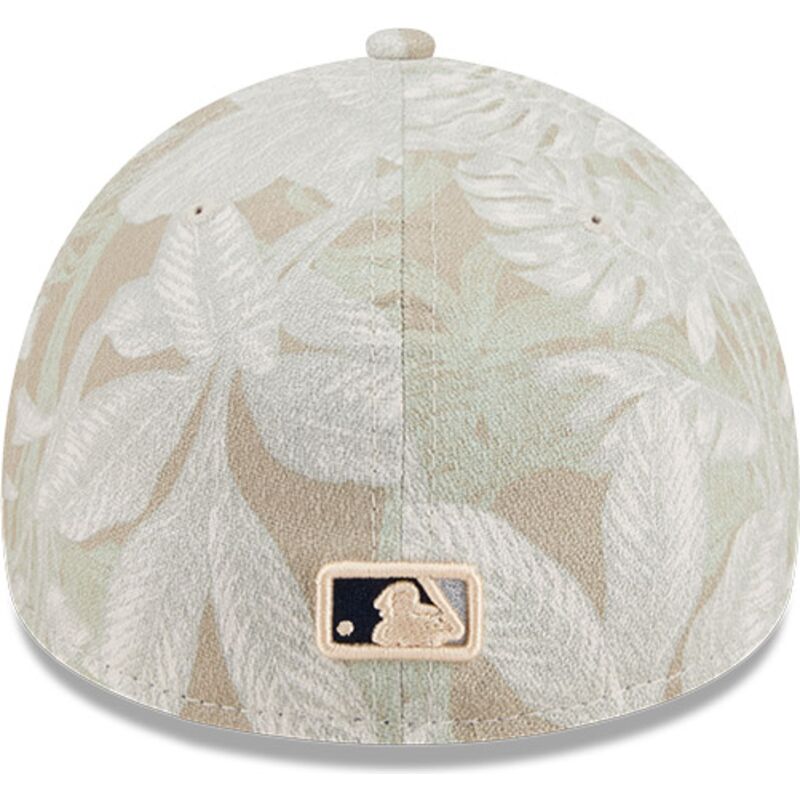 petten-gebogen-beige-fitted-59forty-a-frame-leafy-palm-van-new-york-yankees-mlb-van-new-era