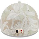 petten-gebogen-beige-fitted-59forty-a-frame-leafy-palm-van-boston-red-sox-mlb-van-new-era