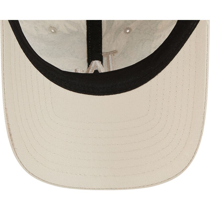 petten-gebogen-beige-verstelbaar-9twenty-leafy-palm-van-los-angeles-dodgers-mlb-van-new-era