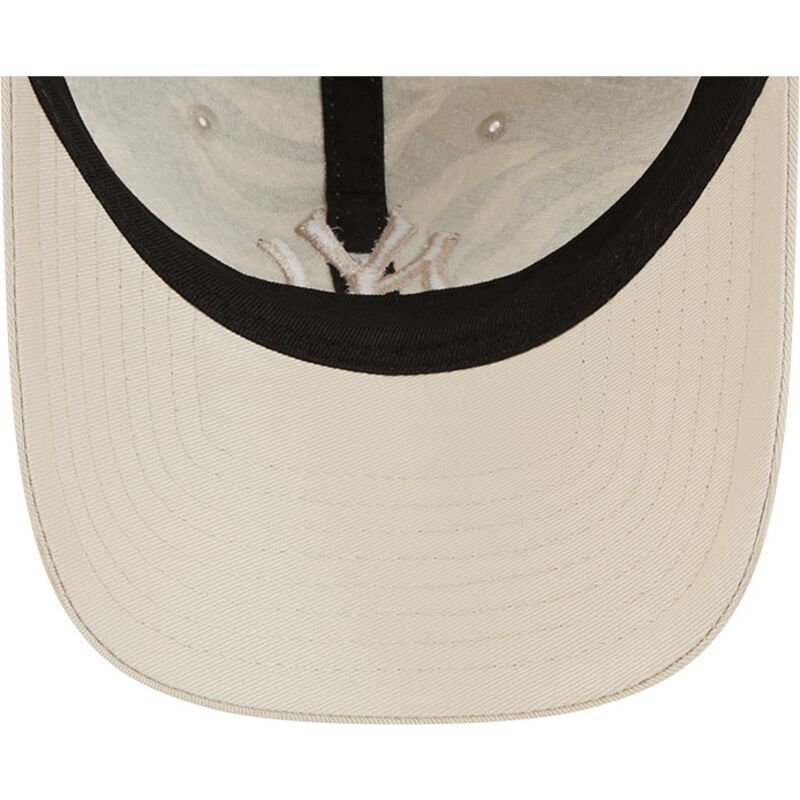 petten-gebogen-beige-verstelbaar-9twenty-leafy-palm-van-new-york-yankees-mlb-van-new-era